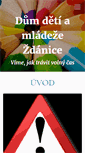 Mobile Screenshot of ddmzdanice.cz